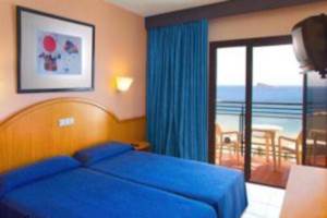 habitacion con vistas al mar del Hotel Poseidón Playa